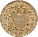 20 Franken 1897 B - Vreneli